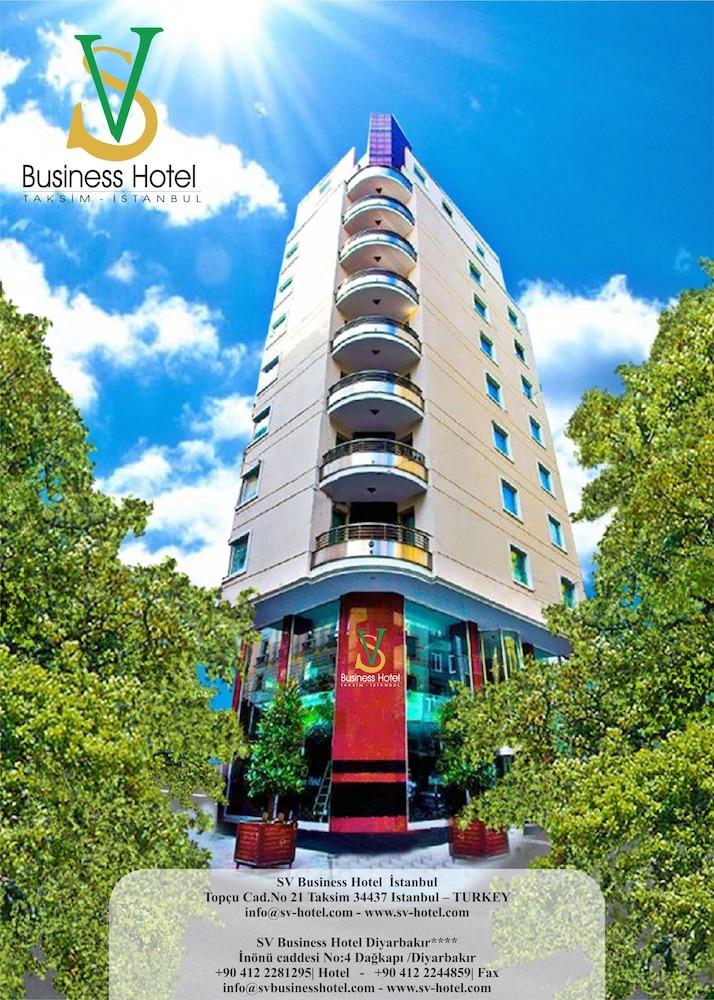 Sv Business Hotel Taksim Istambul Exterior foto