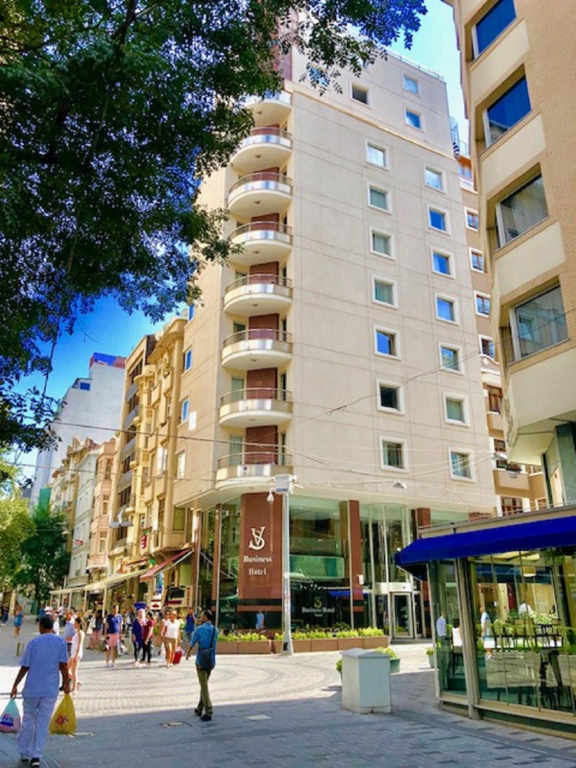 Sv Business Hotel Taksim Istambul Exterior foto